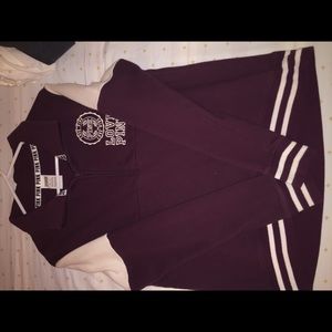 VS pink qaurter zip!